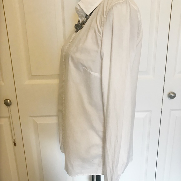 J. Crew Classic White Button Down Shirt - Picture 3 of 8